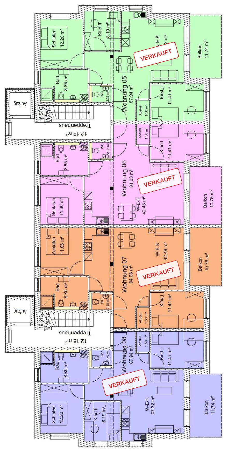 Grundriss 1. Obergeschoss