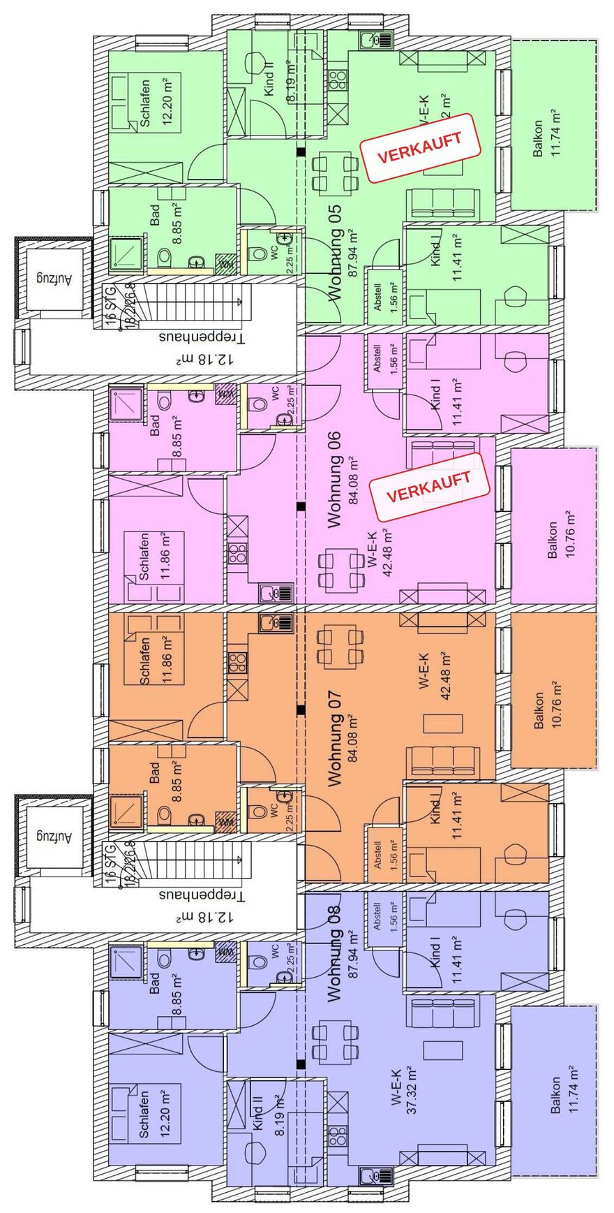 Grundriss 1. Obergeschoss